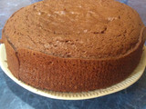 Bizcochuelo de chocolate sin batidora