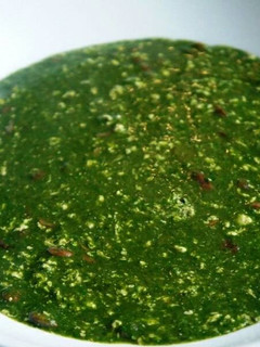 A picture of Hot ewedu soup.