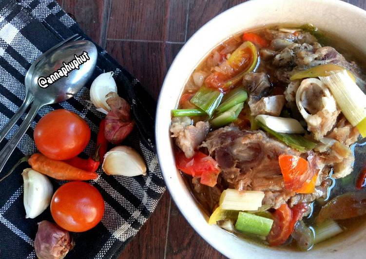 Cara mudah meracik Asem asem daging Anti Gagal