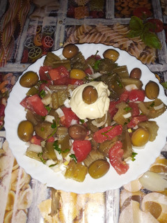 صورة لوصفة سلطه خرشوف