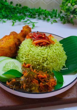 Foto resep Nasi Lemak Pandan