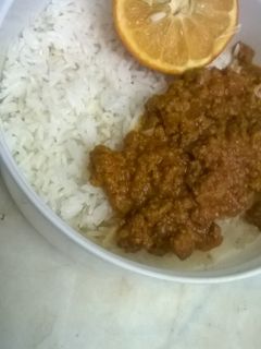 عکسی از دستور برنج و گوشت چرخکرده