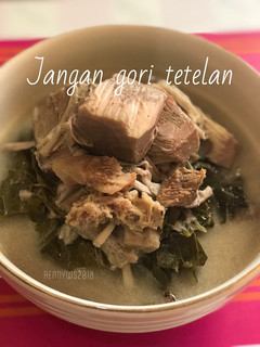 Foto resep “Jangan” gori tetelan