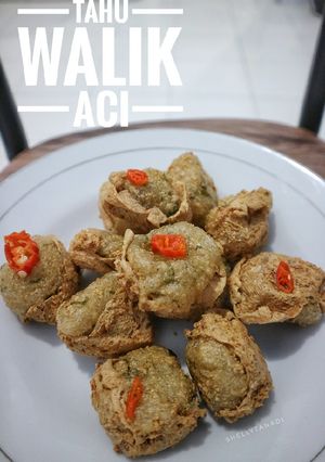 Foto resep Tahu Walik Aci