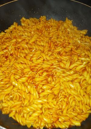 صورة لوصفة معكرونه سهله وسريعه