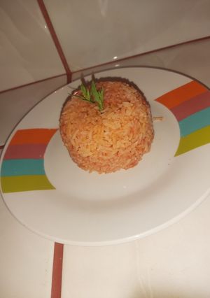Una foto de Arroz rojo