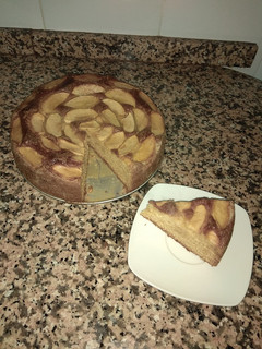 Una foto de Bizcocho de manzana