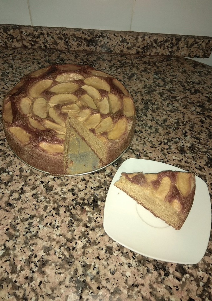 Una foto de Bizcocho de manzana