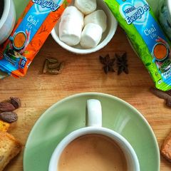 A picture of Karak masala chai.