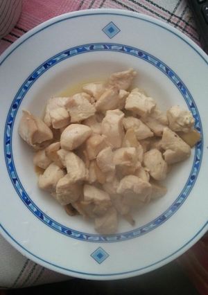 Foto principal de Pechugas al ajillo con champiñones