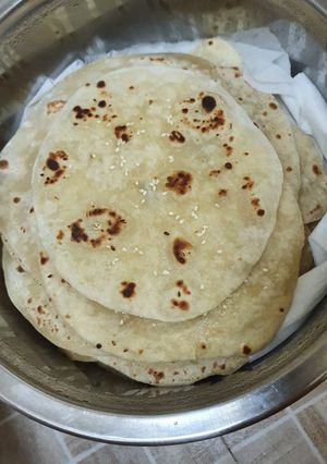 صورة لوصفة خبز شباتي 🍞🌼