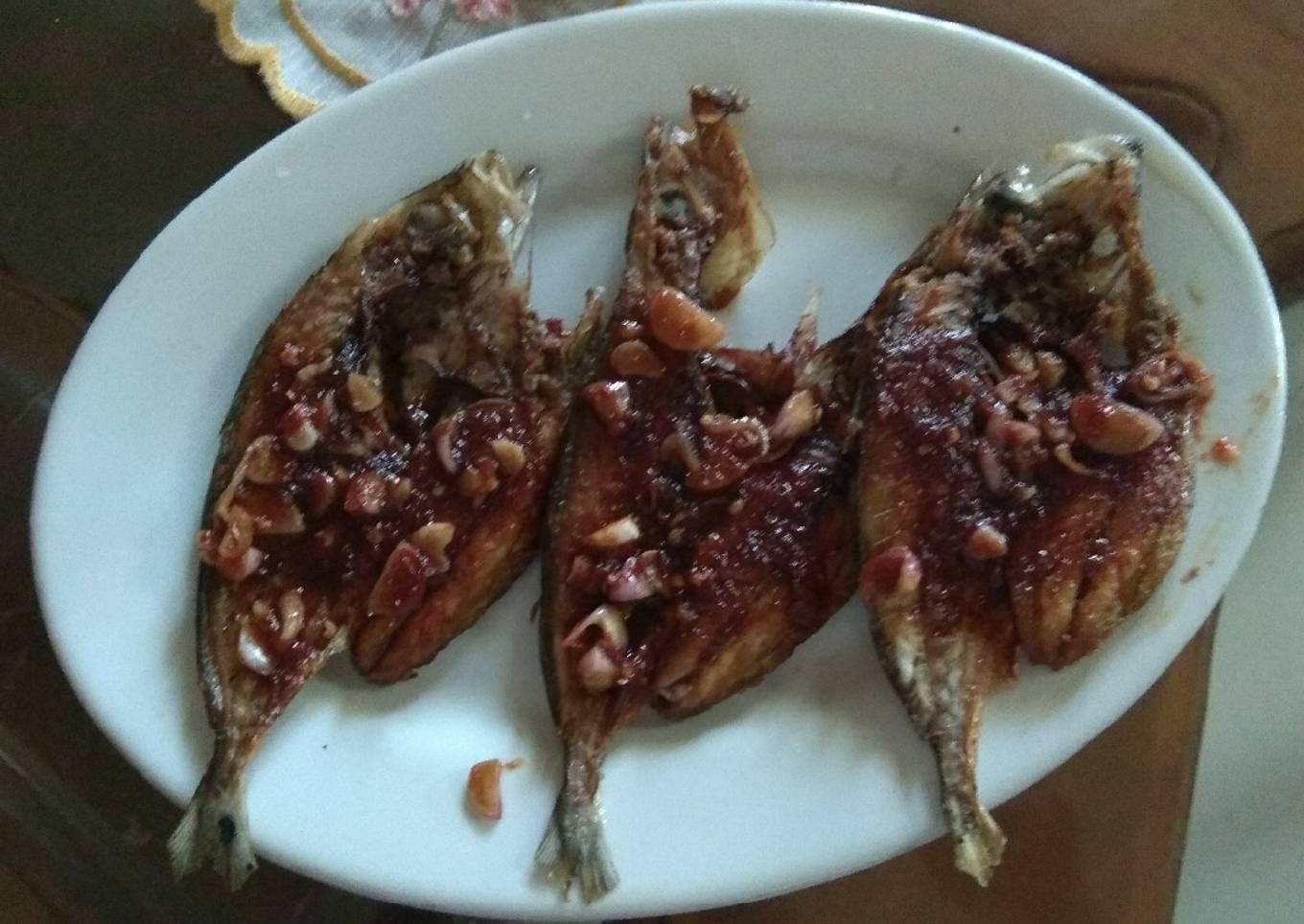 Ikan Bakar Bumbu Rica-Rica