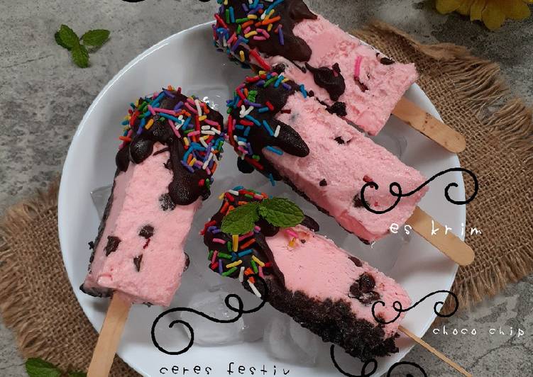 Resep Es Cream Oreo yang Lezat