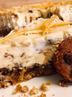 A picture of Christmas Cake Cheesecake.