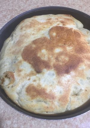 صورة لوصفة اللحم بالعجين