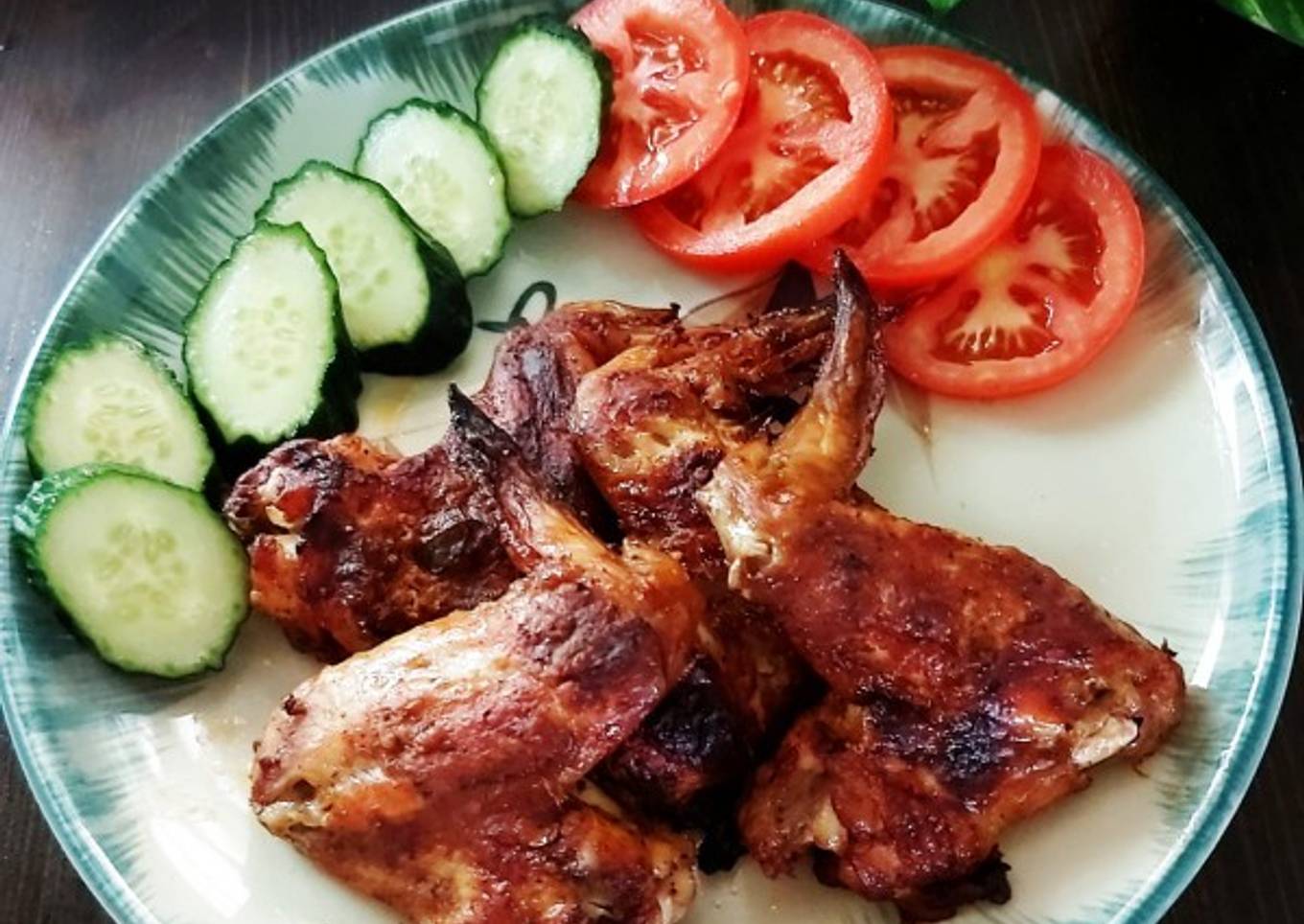 Sayap ayam bakar Simple