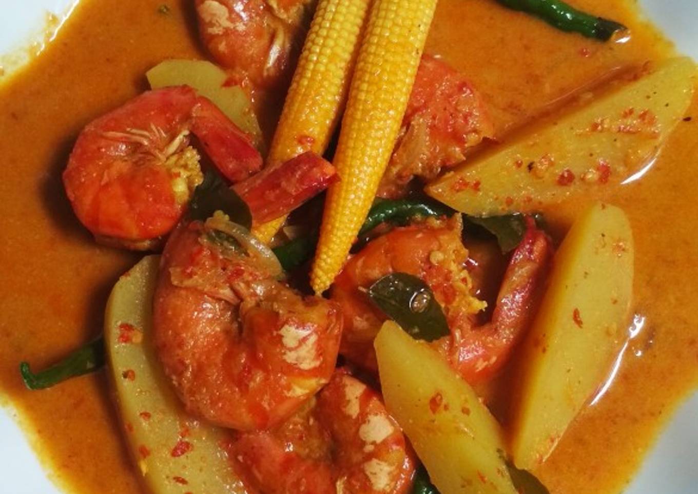 3.Udang masak aceh