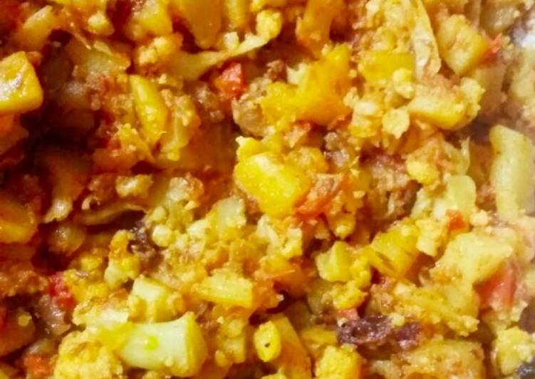 Recipe of Award-winning Fried Aloo Gobhi