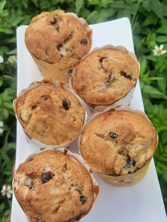 Cara Sederhana Membuat Resep  Banana Muffin yang Lezat, Lezat