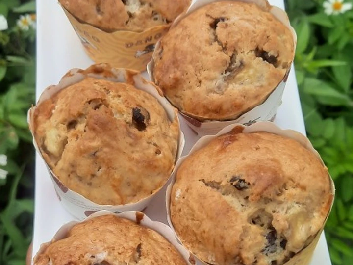 Cara Mudah Menyiapkan Resep  Banana Muffin yang Lezat, Bisa Manjain Lidah