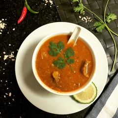 A picture of Mutton Oats Porridge.