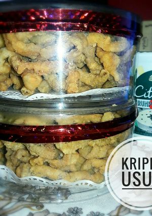 Foto resep Kripik Usus Gurih Renyah