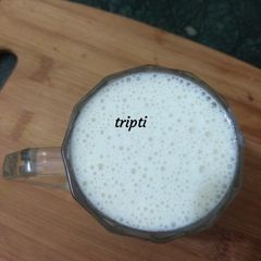 A picture of Dry fruits shake(my breakfast shake).
