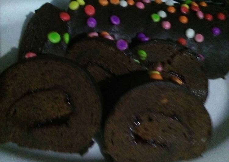 Cake Coklat siram Ganache