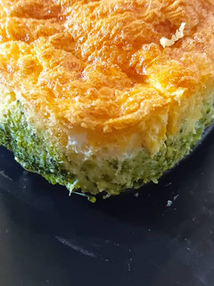 Una foto de Budín brócoli Ketoamor