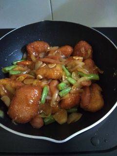 Foto resep Nugget & sosis asam manis