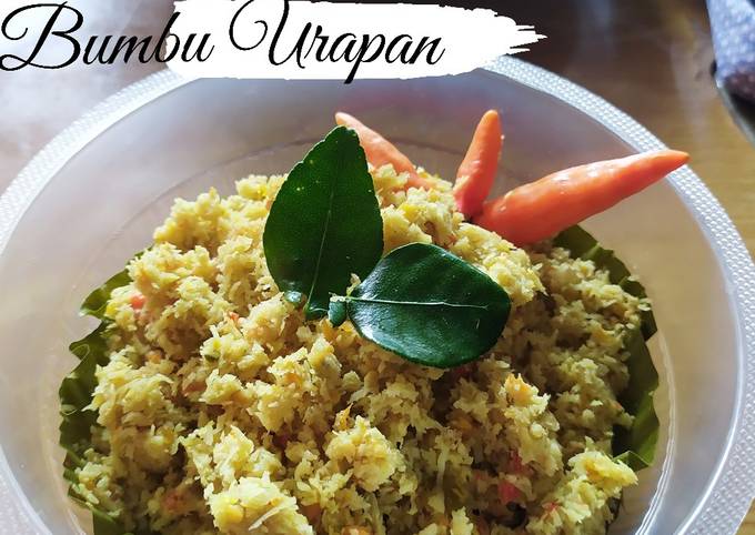 Ini dia! Resep bikin Bumbu Urapan  nikmat