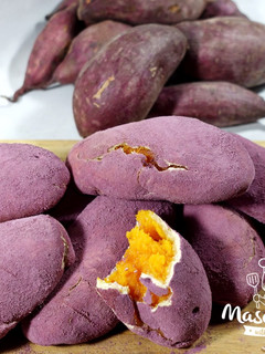 Foto resep Korean Sweet Potato Bread (Roti Ubi Korea)