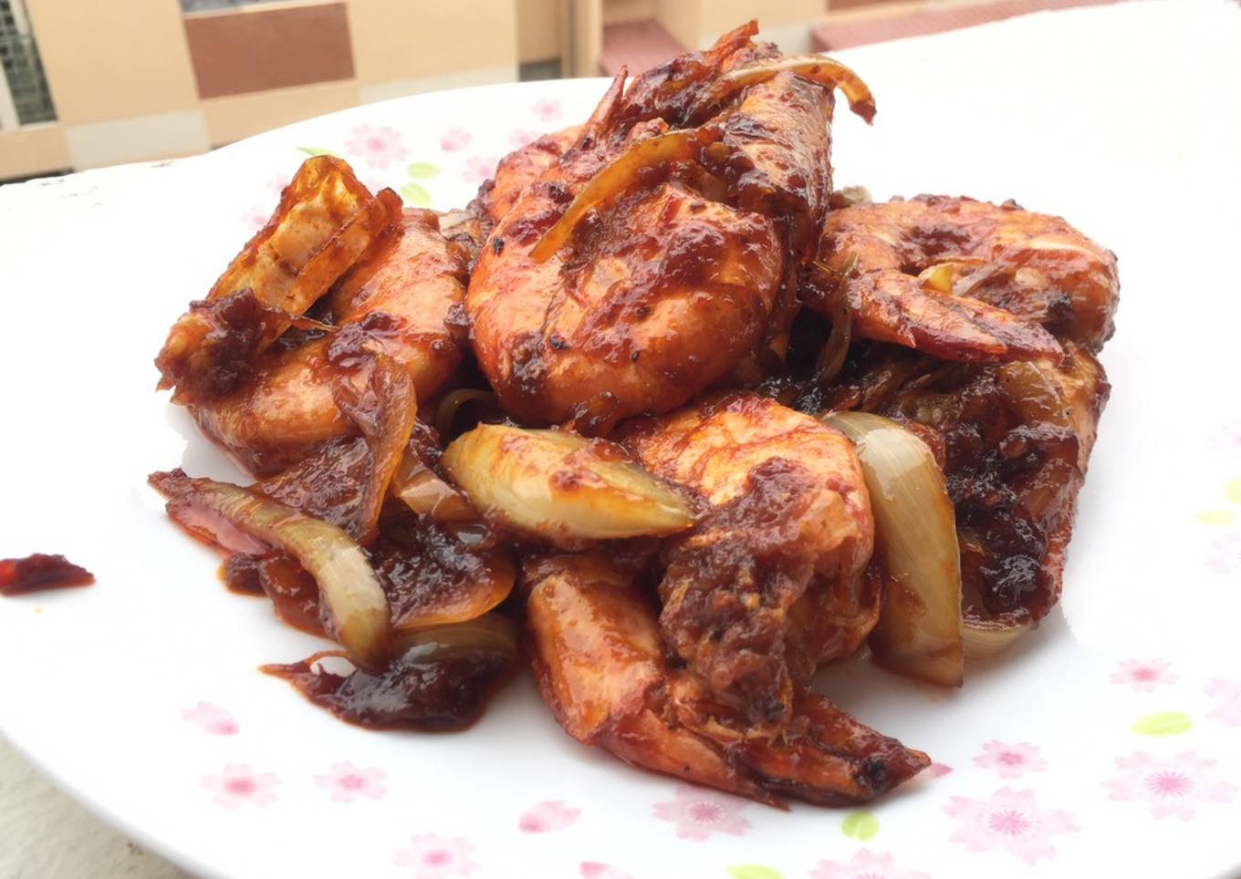 Spicy Prawns / Sambal Udang