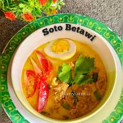 A picture of Soto Betawi.