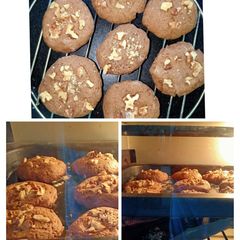 A picture of Dalgona coffee Cookies.