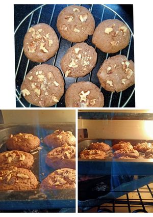 A picture of Dalgona coffee Cookies.