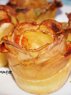 Una foto de Rosas de patata
