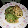 Pollo y carne rellena de jamón queso y espinaca