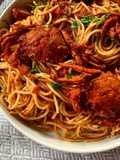 Spaghetti with Hairy Crab Sauce