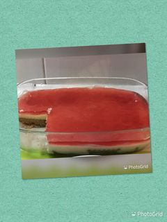 Φωτογραφία της συνταγής Γλυκό ψυγείου ζελέ με μπισκότα πτι μπερ Αντώνης