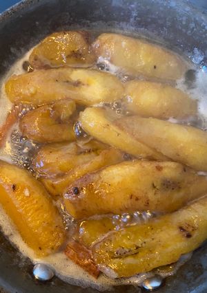 A picture of Sweet plantain with cinnamon.