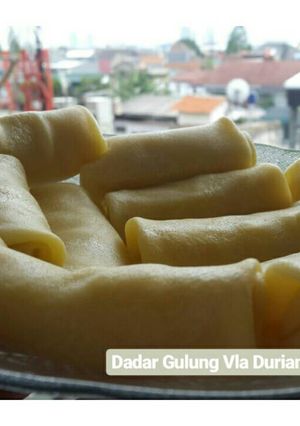Foto resep Dadar Gulung Vla Durian