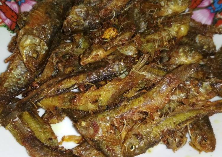 Ikan goreng wader renyah