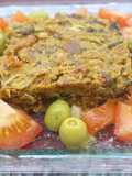 Migas cuadradas con tomate