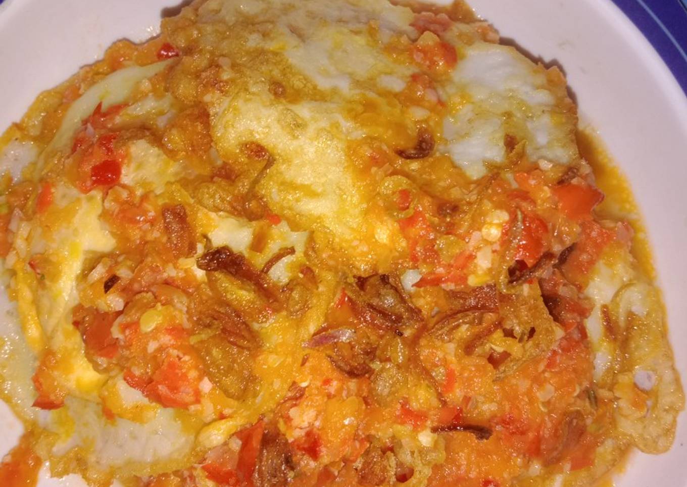 Telur bebek balado