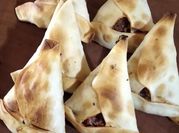 Una foto de empanada fataya