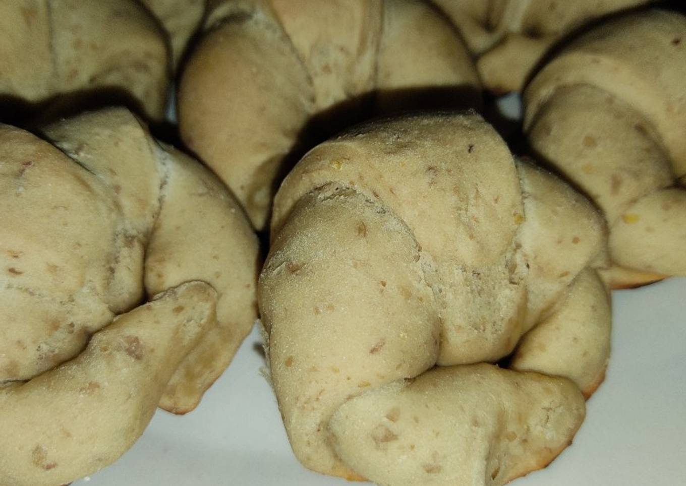 Medialunas de lentejas (vegano)