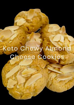 Foto resep Almond Cheese Cookies - Keto