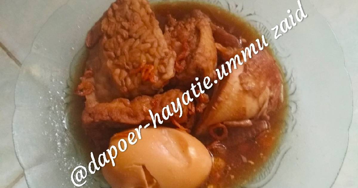 30 Resep Semur Ayam Tahu Tempe Enak Dan Sederhana Ala Rumahan Cookpad