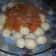 Ñoquis de Harina(dos ingredientes)